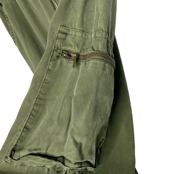 Young Fabulous & Broke Womens Jogger Jupiter Cargo Utility Pants Sz Small Green - Picture 5 of 8